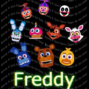 Freddy & Friends Topper - PP Preorder