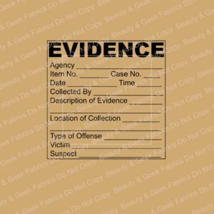EVIDENCE Panel - PP Preorder