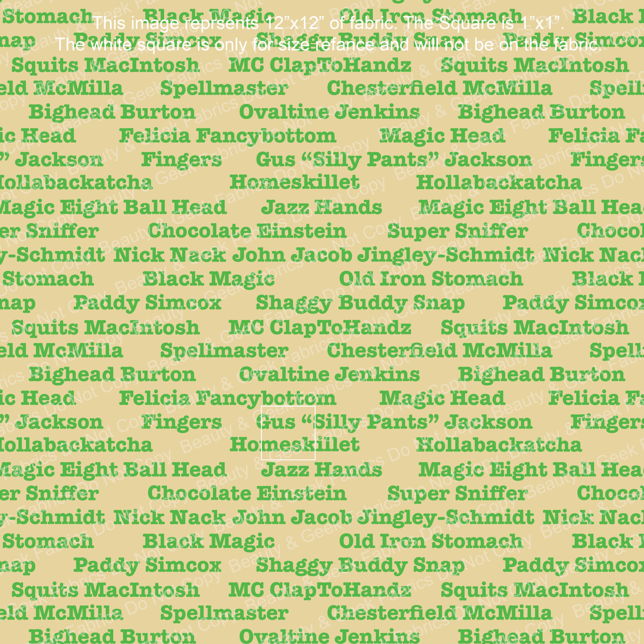 Gus Names Vinyl - PP Preorder