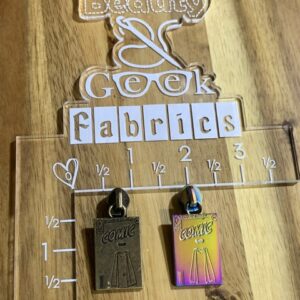 Comic Book Zipper Pull #5