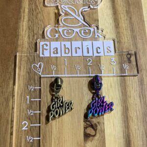 Girl Power Zipper Pull #5