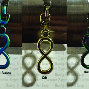 Infinity (Autism) Zipper Pull #5