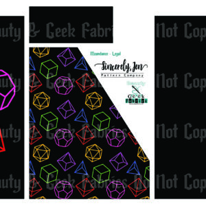 Neon Dice - Cut & Sew - Moondance - PP Preorder