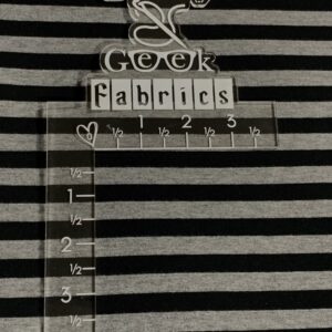 Yarn Dyed Stripes - Black & Gray