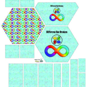 Honeycomb Crossbody - Cut & Sew - Neurodivergent - PP Preorder