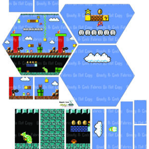 Honeycomb Crossbody - Cut & Sew - Super Bros - PP Preorder