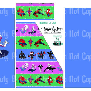 Spider Stripes - Cut & Sew - Moondance - PP Preorder