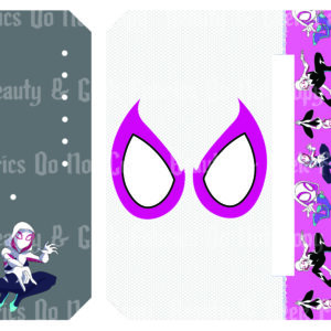 White Spider Mask - Cut & Sew - Purse Pal - PP Preorder