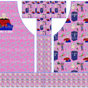 Cut and Sew - BGF Apron - Make It Sew - Pink - PP Preorder