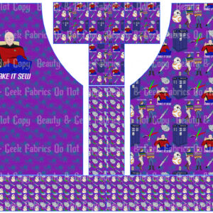 Cut and Sew - BGF Apron - Make It Sew - Purple - PP Preorder