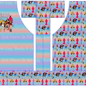 Cut and Sew - BGF Apron - Princess of Power - Then - PP Preorder