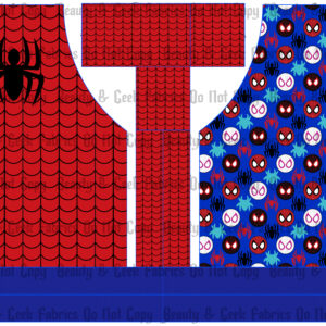 Cut and Sew - BGF Apron - Spiders - Logos - PP Preorder