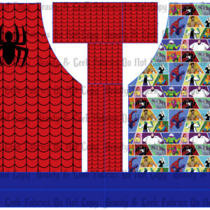 Cut and Sew - BGF Apron - Spiders - TAS - PP Preorder