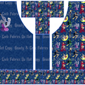 Cut and Sew - BGF Apron - Bombshell Witches - Ursula - PP Preorder
