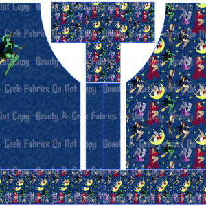Cut and Sew - BGF Apron - Bombshell Witches - Wicked - PP Preorder