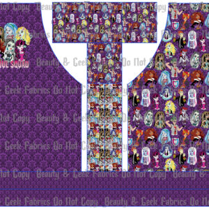 Cut and Sew - BGF Apron - MH Ghoul Squad - Damask 1 - PP Preorder