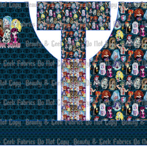 Cut and Sew - BGF Apron - MH Ghoul Squad - Damask 2 - PP Preorder