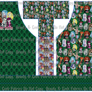 Cut and Sew - BGF Apron - MH Ghoul Squad - Damask 3 - PP Preorder