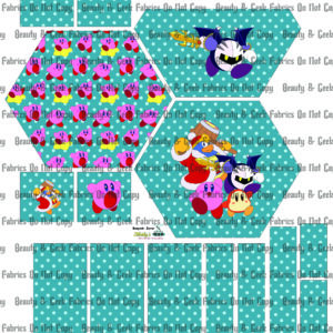 Lil' Pink Hero - Cut and Sew - Honeycomb Crossbody - Preorder