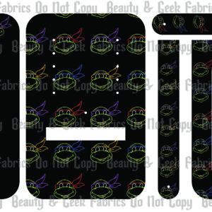 Neon Turtles - Cut & Sew - Con Goer - PP Preorder