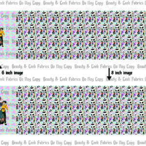 Pigtail Boy & Girl Vinyl Panel Roll - PP Preorder