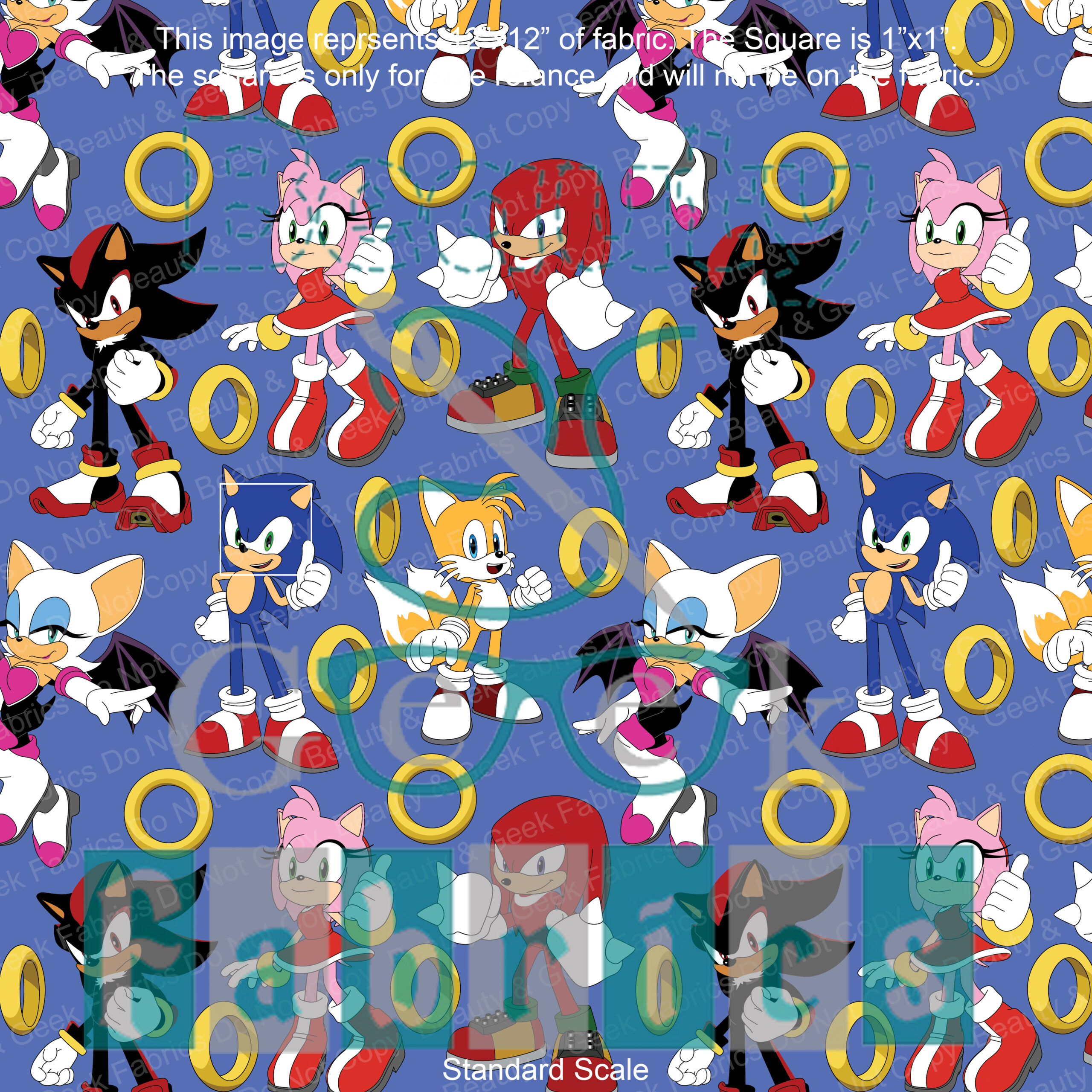 Blue Hedgehog Friends - Retail