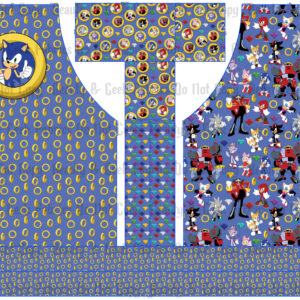 Blue Hedgehog - Cut and Sew - BGF Apron - Preorder