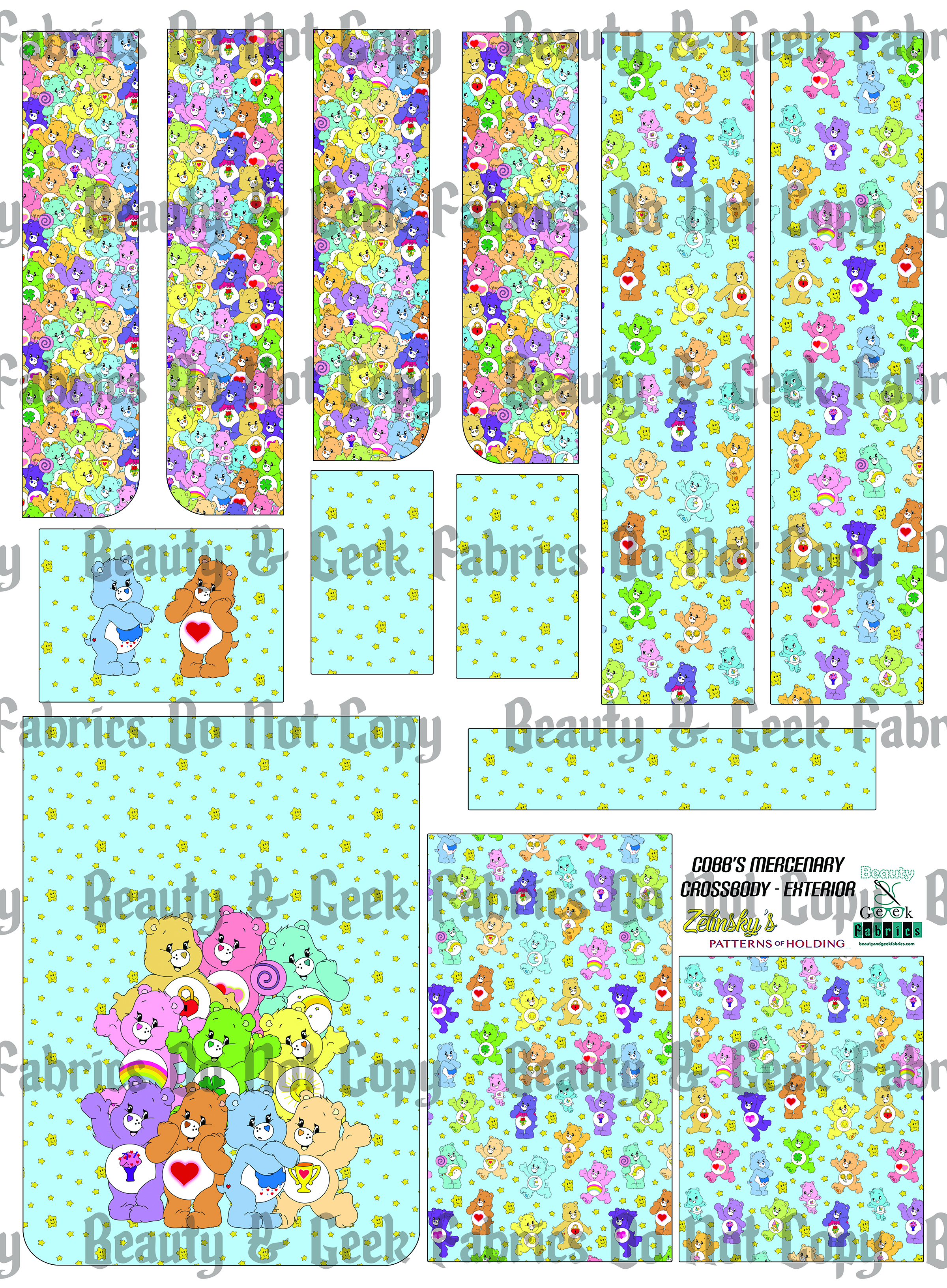 80's Bears - Cut and Sew - Cobb's Mercenary Crossbody - PP Preorder