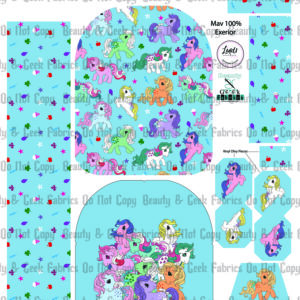 80's Ponies - Cut and Sew - Mav Pack - PP Preorder