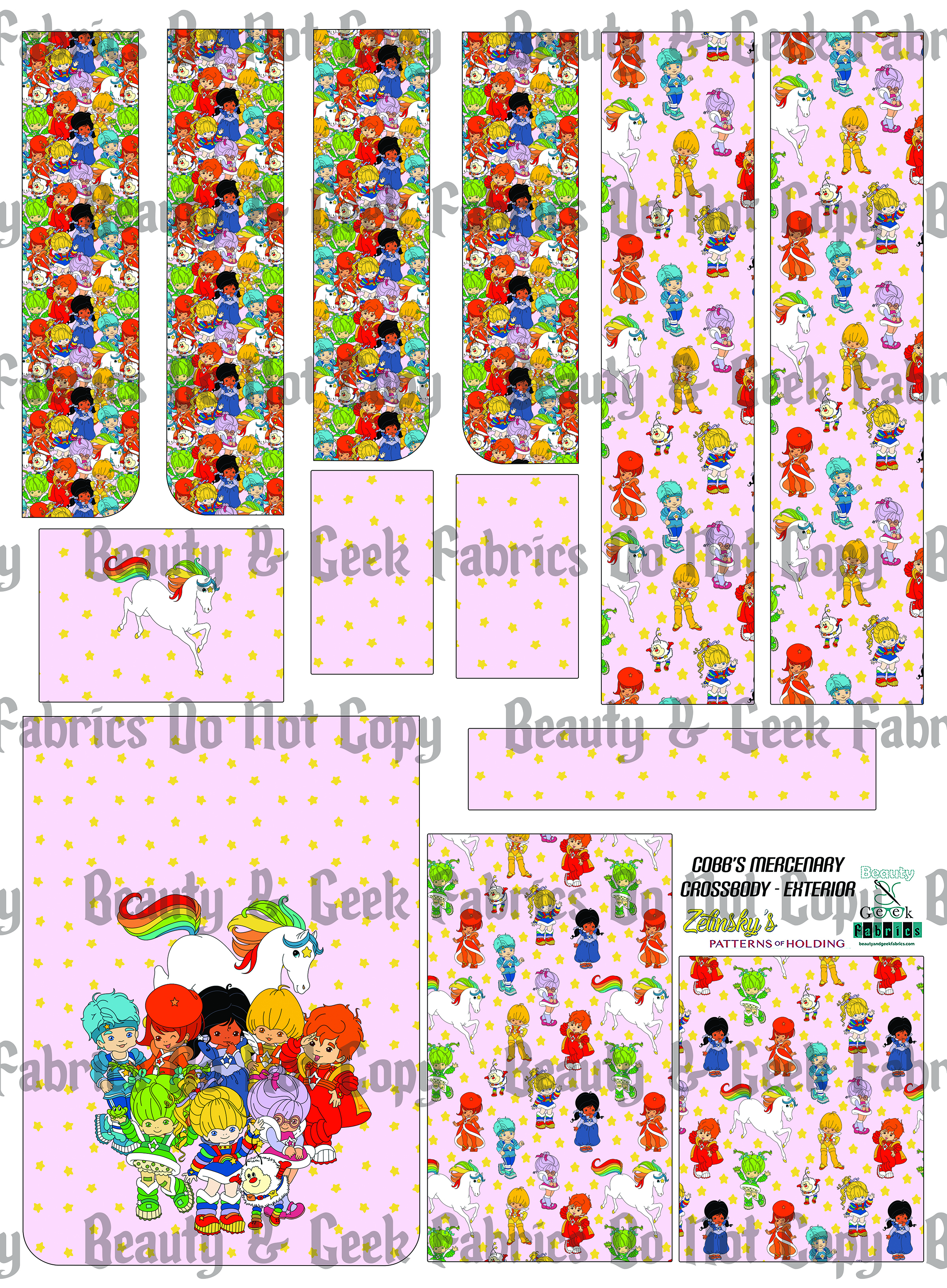 Rainbow Girl - Cut and Sew - Cobb's Mercenary Crossbody - PP Preorder