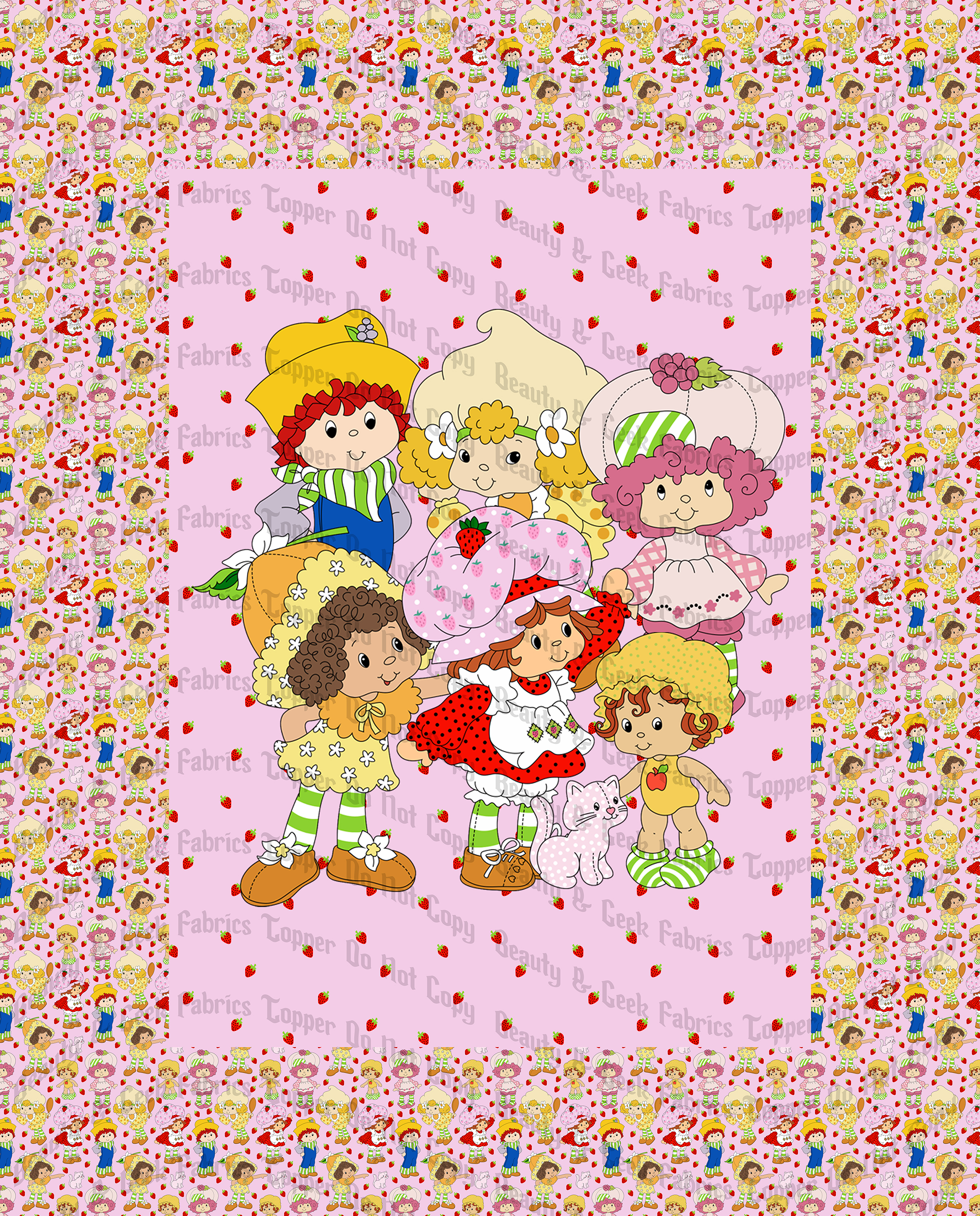 Strawberry Girl Topper - PP Preorder