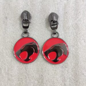 TCats Enamel Zipper Pull #5 - Retail