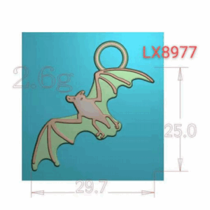 Bat - Zipper Pull #5 - Retail