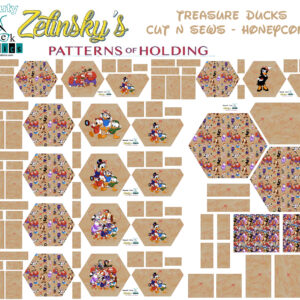 Treasure Ducks - Cut and Sew - Honeycomb Crossbody - PP Preorder