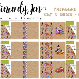 Treasure Ducks - Cut & Sew - Moondance - PP Preorder