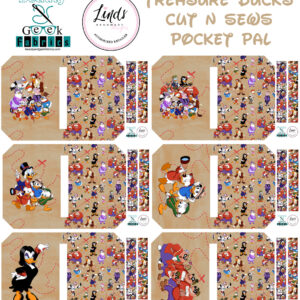 Treasure Ducks - Cut and Sew - Pocket Pal - PP Preorder