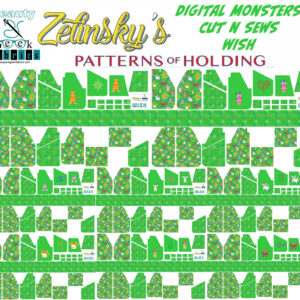 Digital Monsters - Cut and Sew - W.I.S.H. - PP Preorder