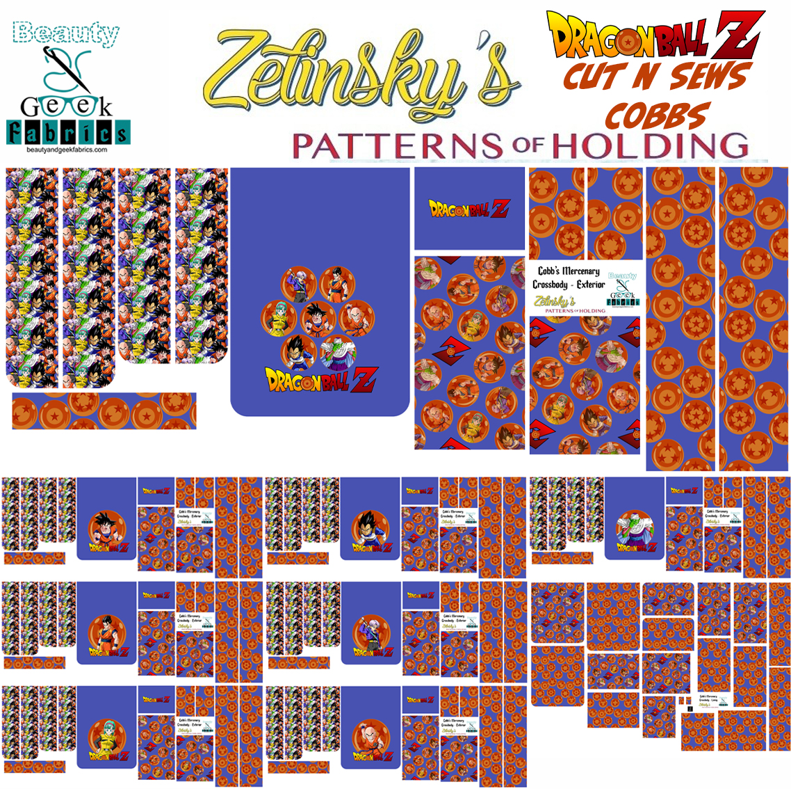 DBZ - Cut and Sew - Cobb's Mercenary Crossbody - PP Preorder