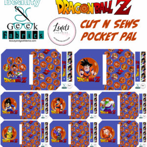 DBZ - Cut and Sew - Pocket Pal - PP Preorder
